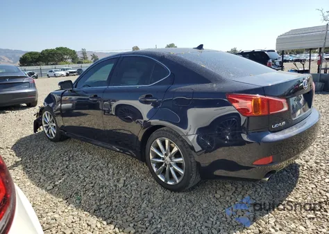 2009 Lexus Is 250 из США, поврежденный, VIN JTHBK262992092247